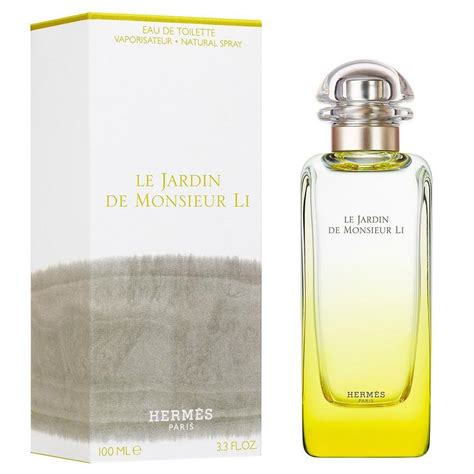 monsieur li hermes parfum inhaltstoffe|le jardin de monsieur li perfume.